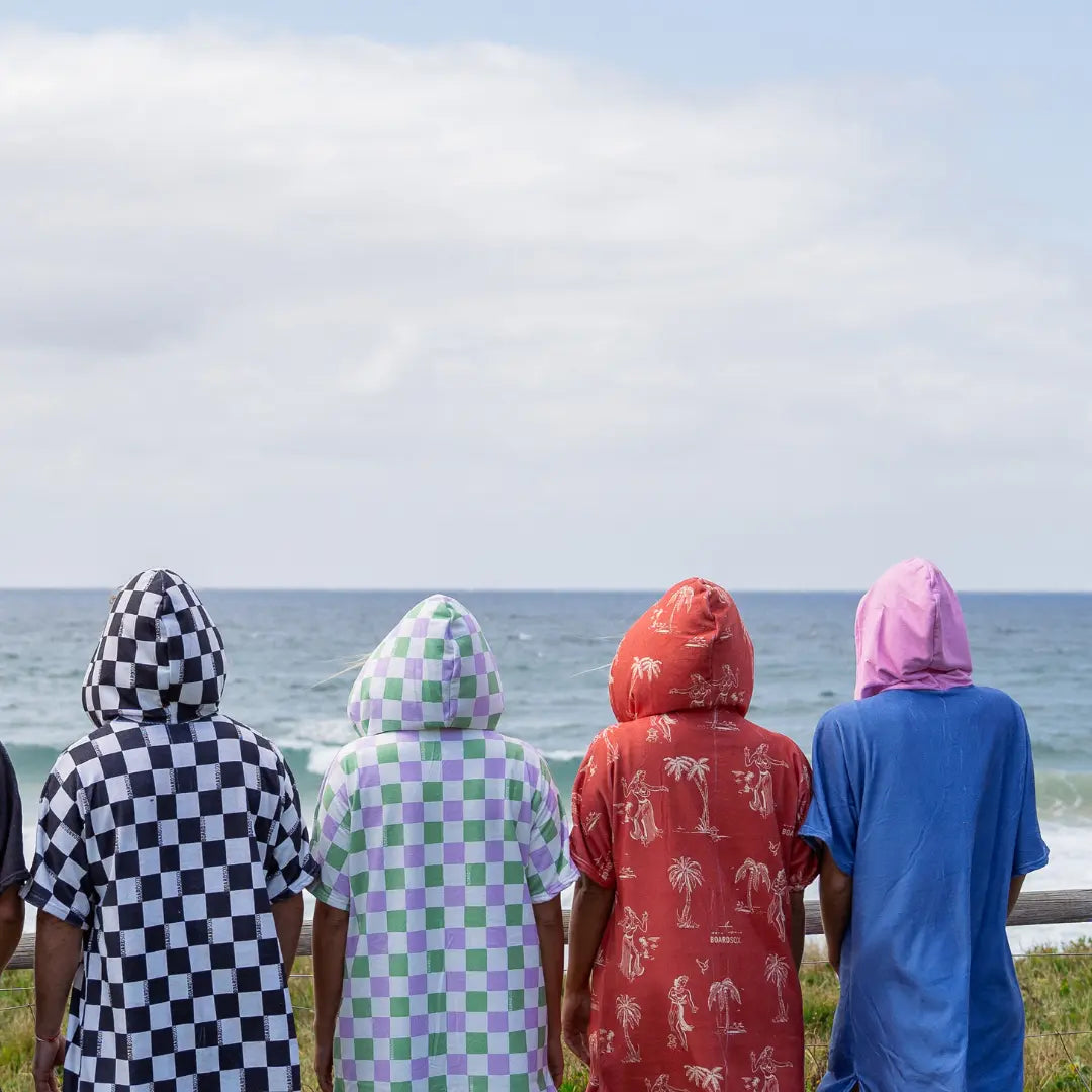 The Alana Check- Boardsox Hooded Towel + Surf Poncho BOARDSOX®