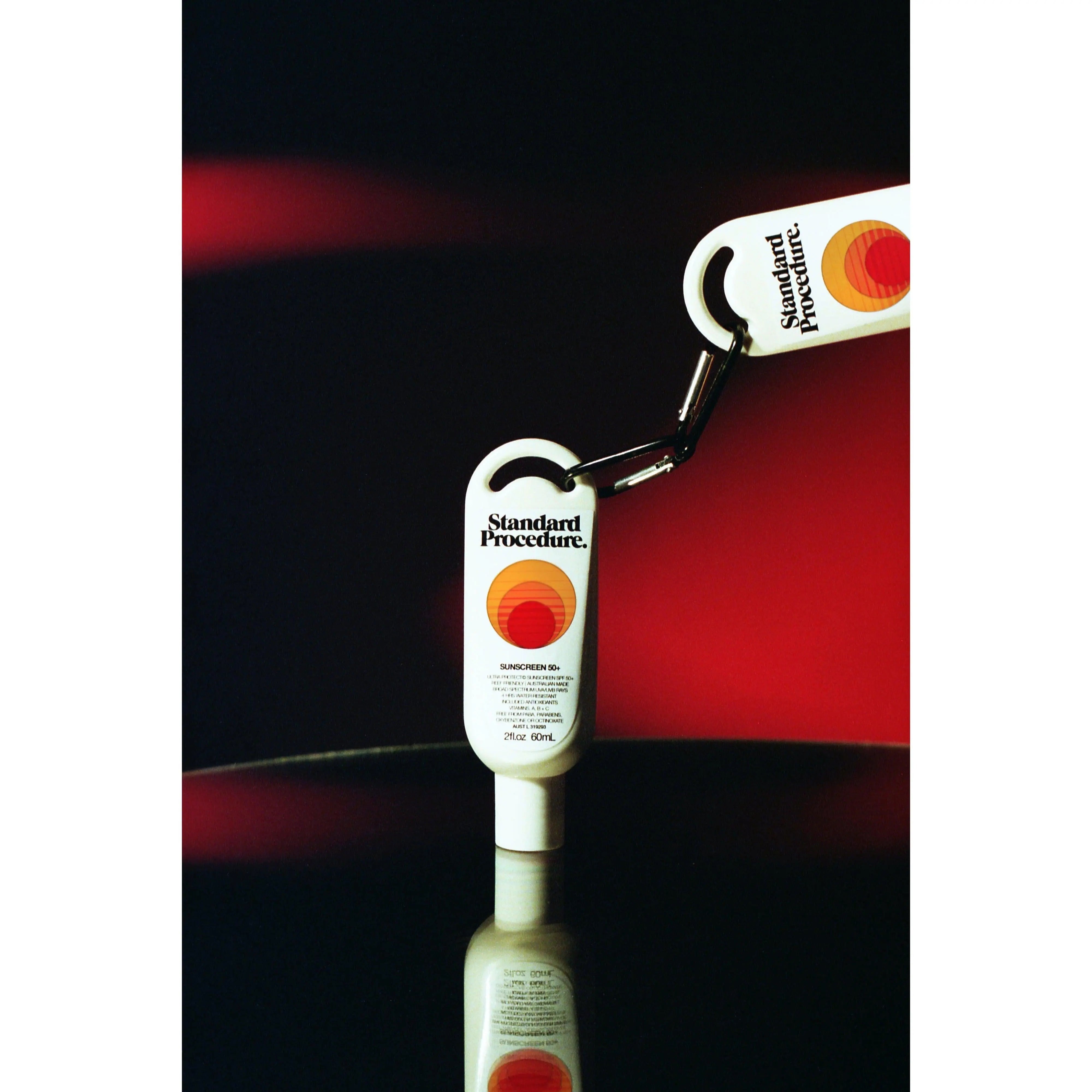 Standard Procedure Sunscreen for surfers - SPF 50+ 60ML + CLIP - BOARDSOX®