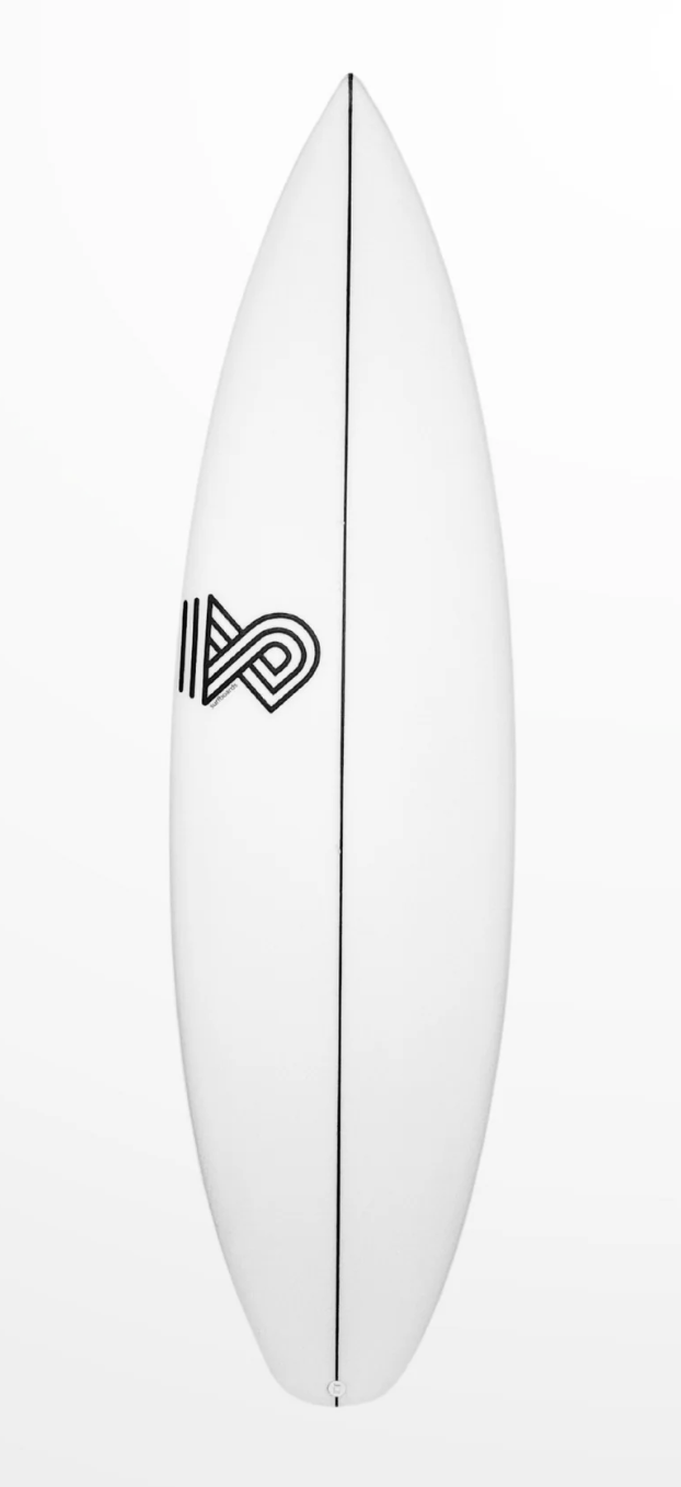 Surfboard side view