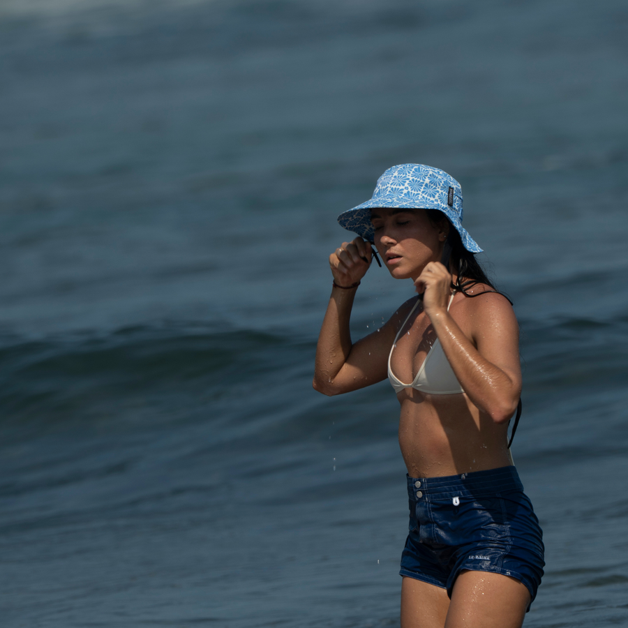 Lara Blue Surf Bump Hat