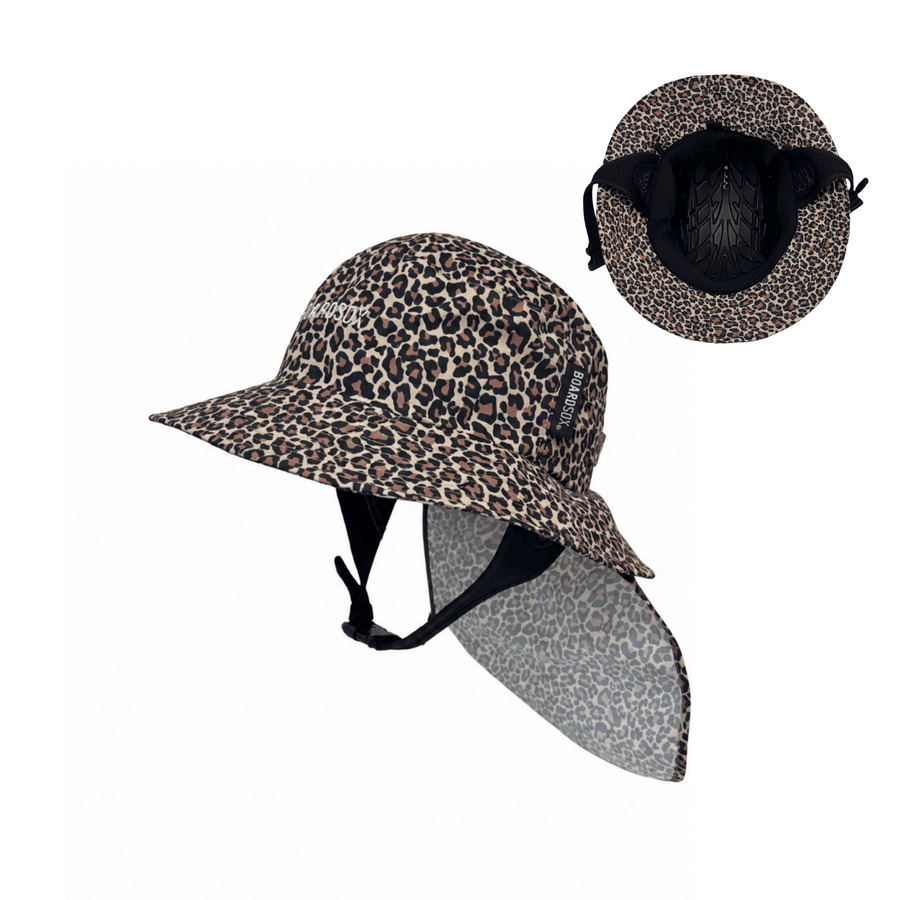 Jaxie Leopard Surf Bump Hat