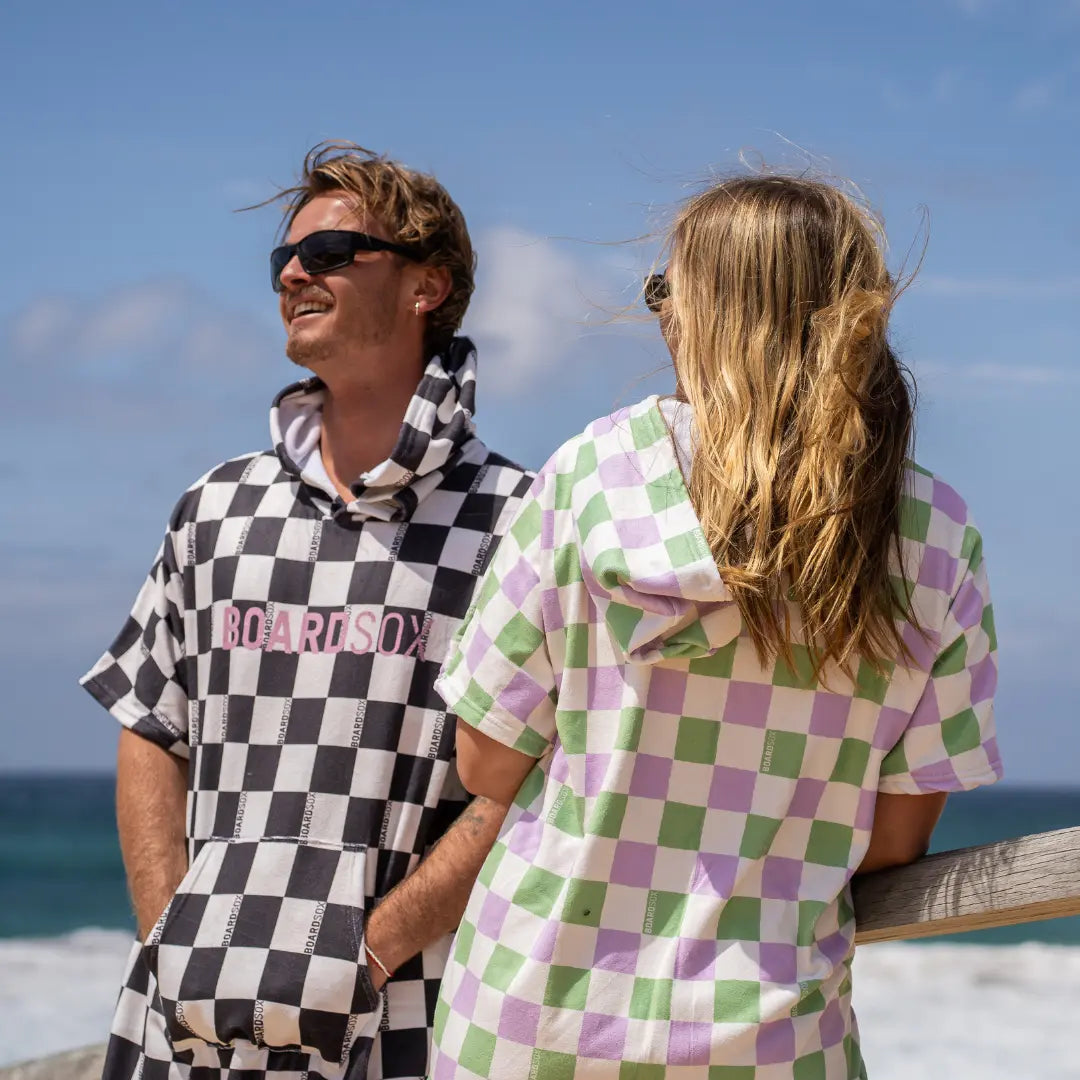 Checks - Boardsox Hooded Towel + Surf Poncho BOARDSOX®