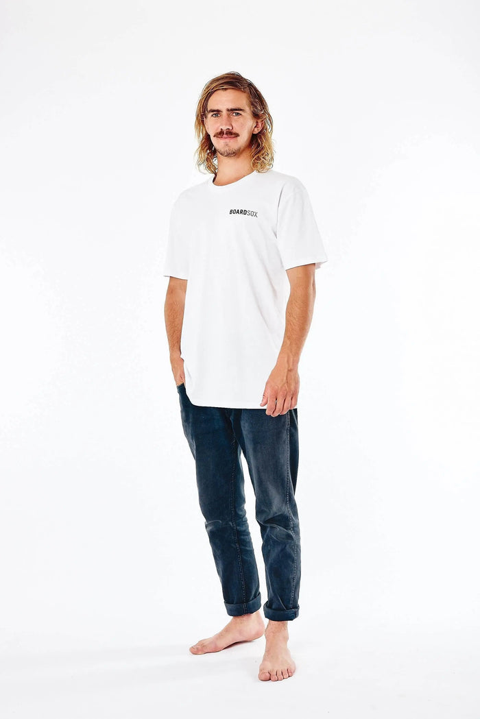 Boardsox®   White T-Shirt unisex
