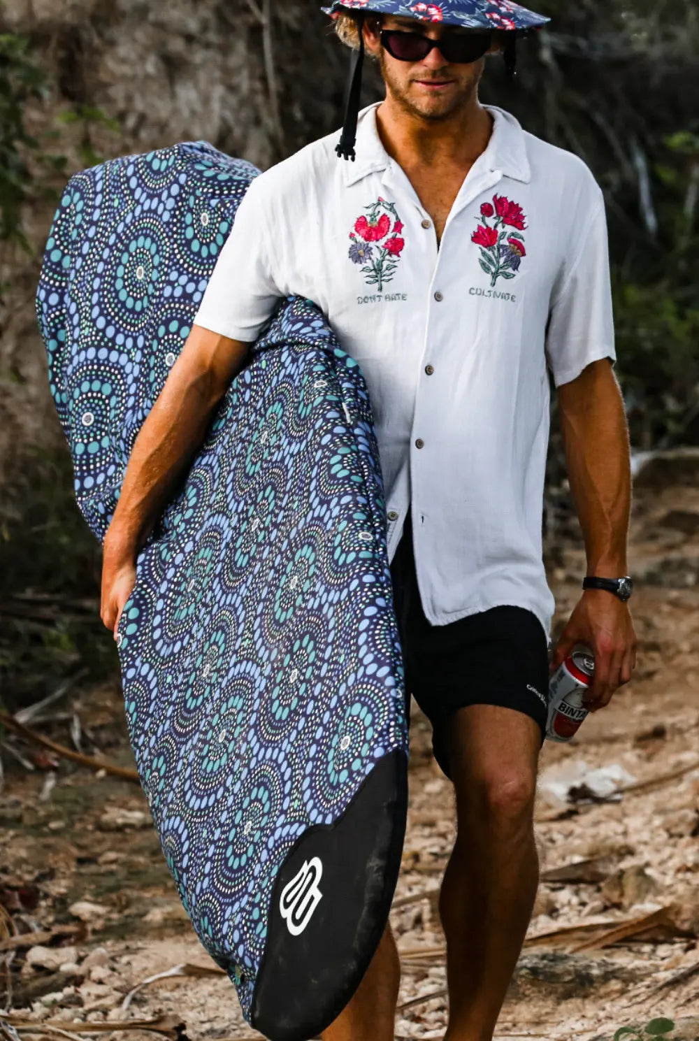 Bombora Shortboard - Boardsox Canvas Surfboard Cover - BOARDSOX®BoardSox Surfboard Cover