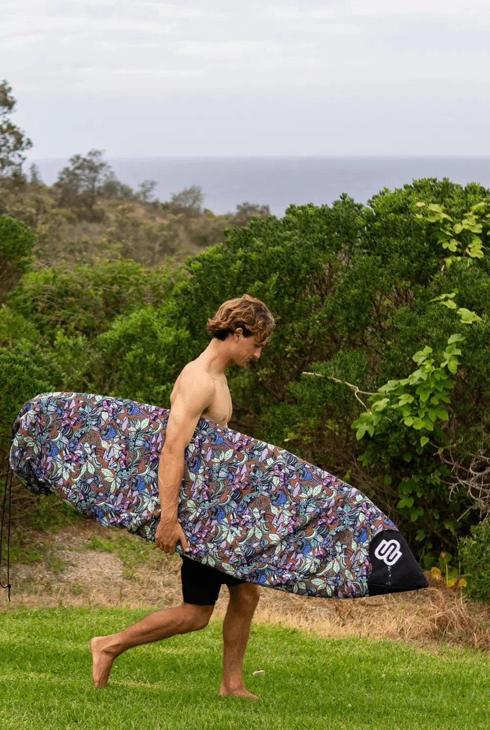 Fantastic Fungi -  Boardsox Canvas Surfboard Cover – Mid length Surfboard   - BOARDSOX®BoardSox Surfboard Cover