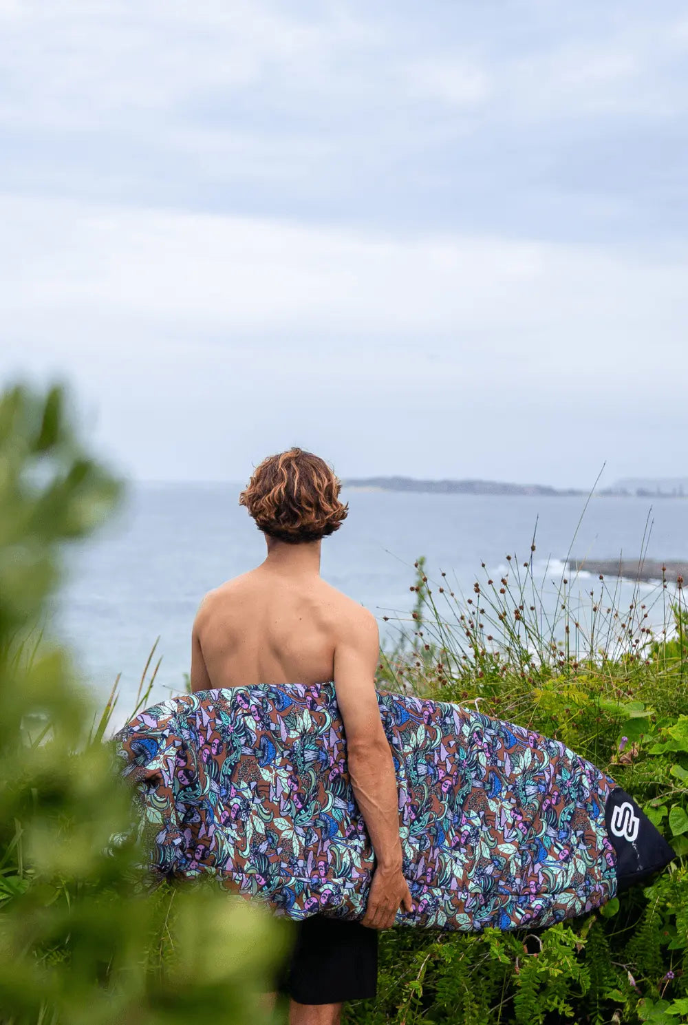 Fantastic Fungi - Shortboard - Boardsox Canvas Surfboard Cover - BOARDSOX®BoardSox Surfboard Cover