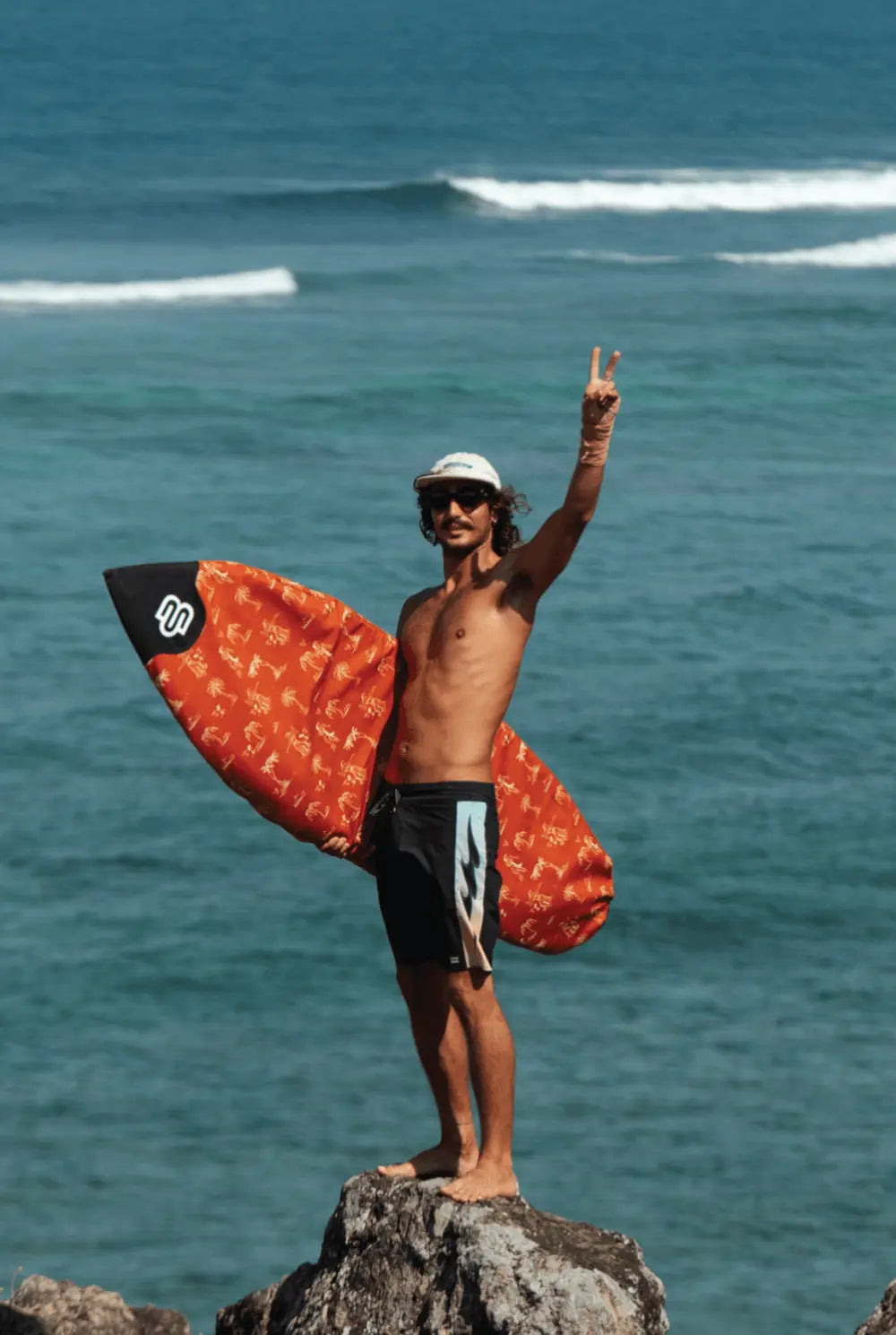 Hula Lula -  Boardsox Canvas Surfboard Cover – Mid length Surfboard   - BOARDSOX®BoardSox Surfboard Cover