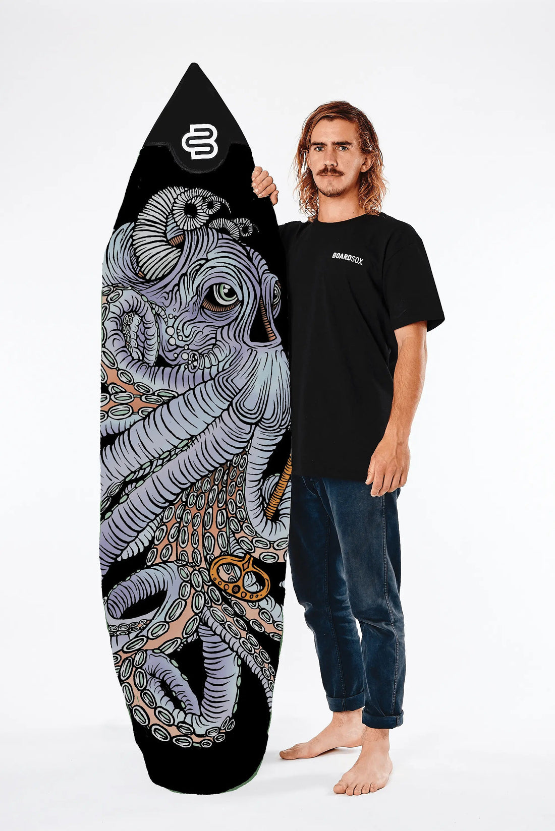 Kraken Boardsox recycled canvas surfboard cover