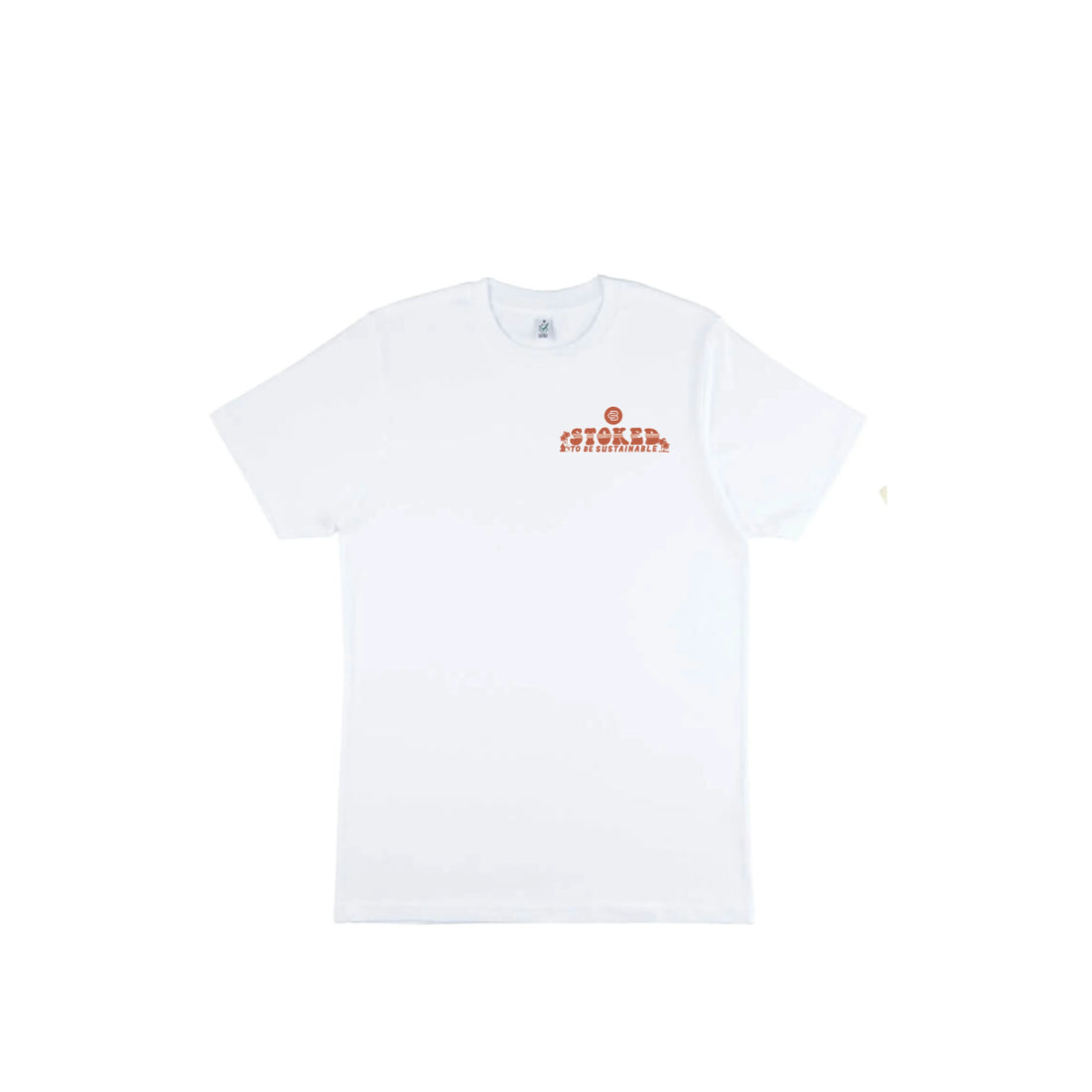 Stoked to Be Sustainable” T-Shirt | Retro Eco Surf Tee Australia - BOARDSOX®Clothing